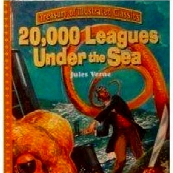 Jules Verne: 20,000 Leagues Under The Sea Hardcover - Picture 1 of 3
